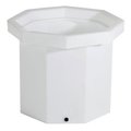 Pig PIG Single Drum Container with Drain Plug White 32.81" L x 32.81" W x 27.33" H DRM878-WH